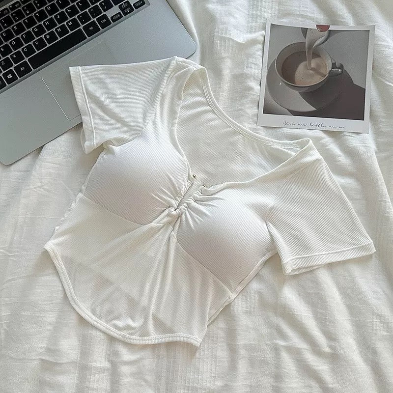 Tokyo Stylish Built-In Bra Top